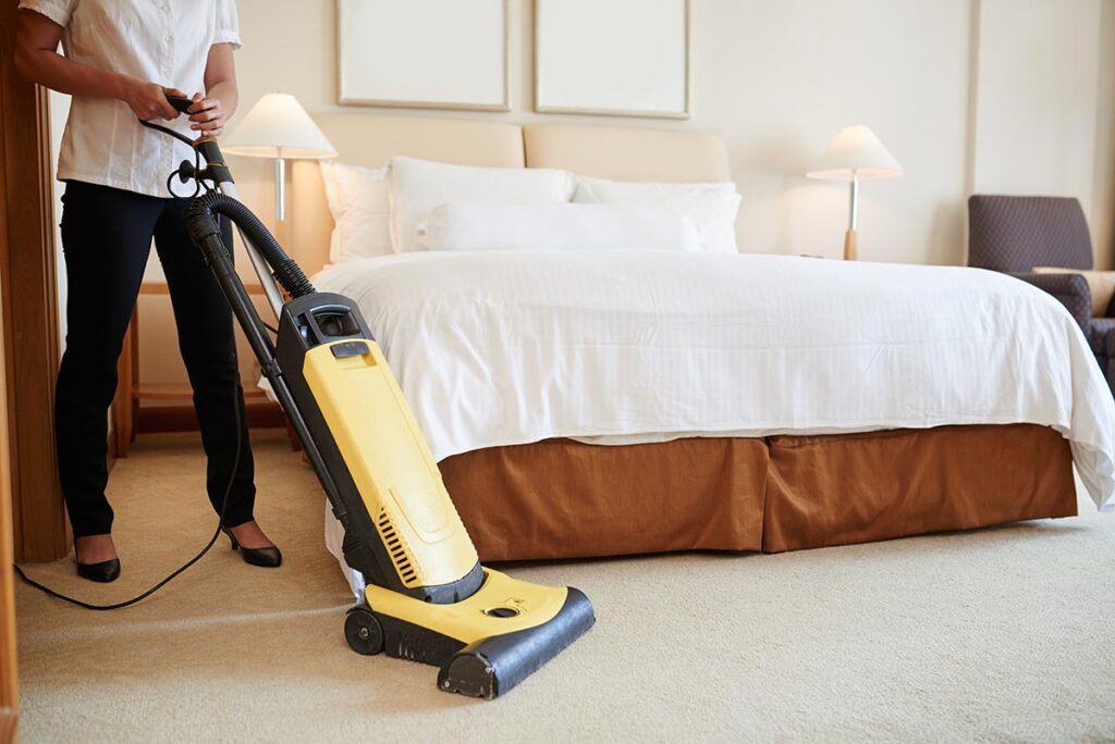 Cleaning carpet
