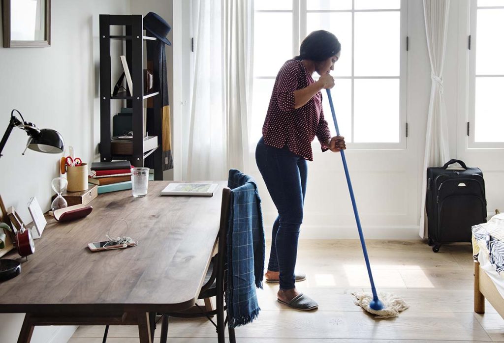 apartment cleaning checklist